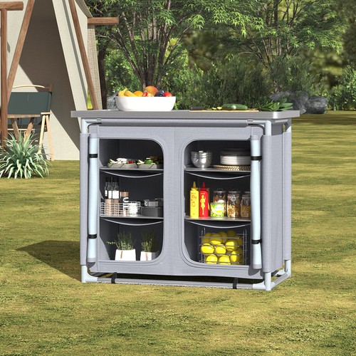 Grey folding camping - folding,