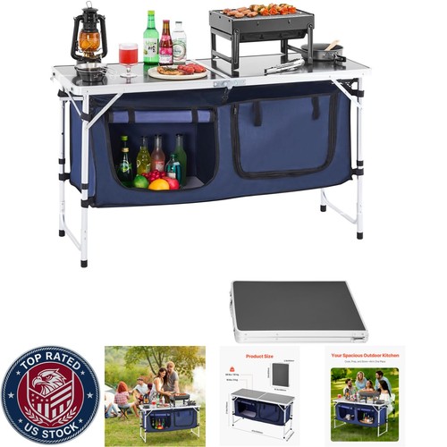 Camping kitchen table folding - camping, table,