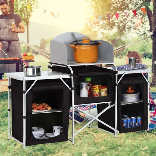 Camping cupboard aluminium - cupboard,