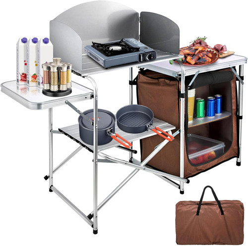Portable aluminum camping - portable,