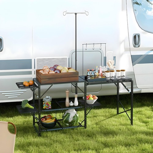 Portable camping table - portable,