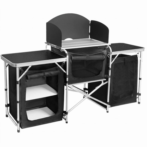 Camping kitchen table storage - kitchen,