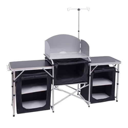 Folding camping kitchen - folding,