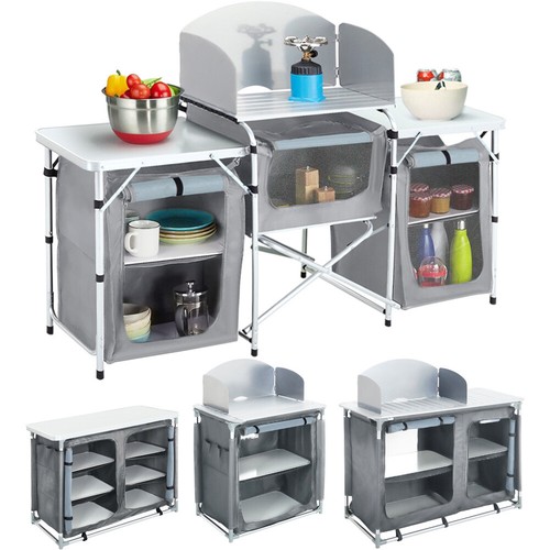 Aluminum camping portable - aluminum,