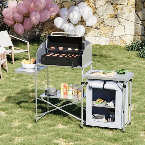 Folding aluminium camping - aluminium,