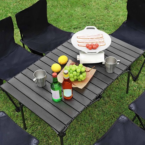 Folding camping picnic table - folding,