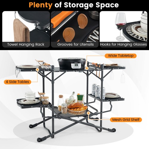 Camping kitchen table folding - camping,