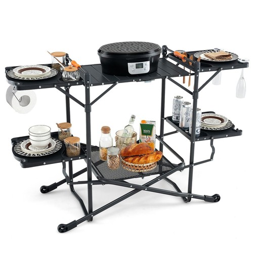 Costway camping kitchen table - costway,