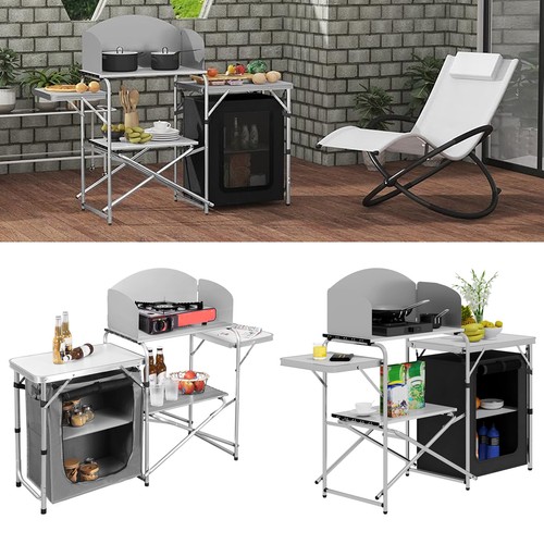 Woltu camping cupboard kitchen - camping,